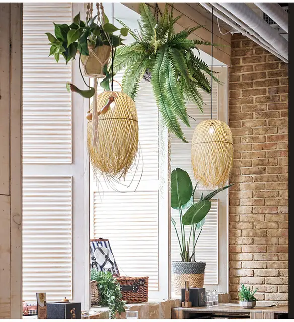 Balinista bamboo pendant