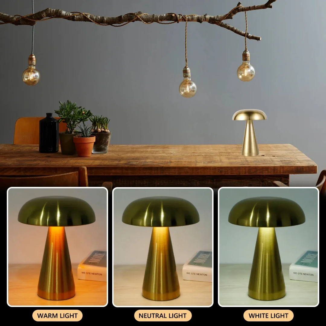 Mushroom LED Table Lamp