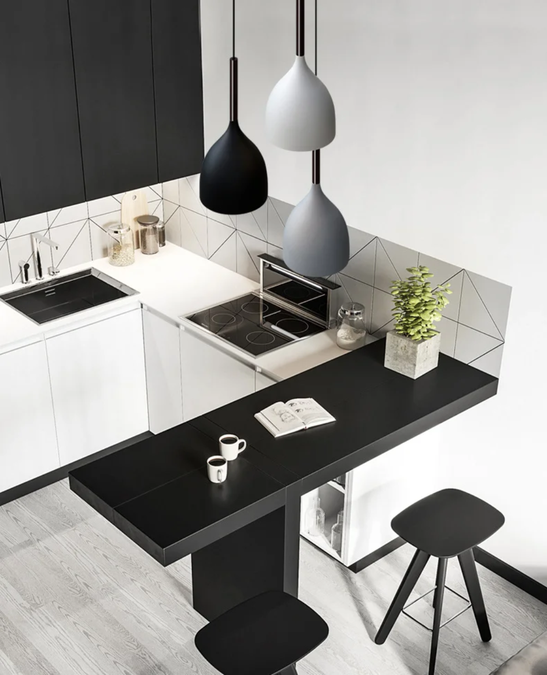 Rivila 3-Light Pendant Light