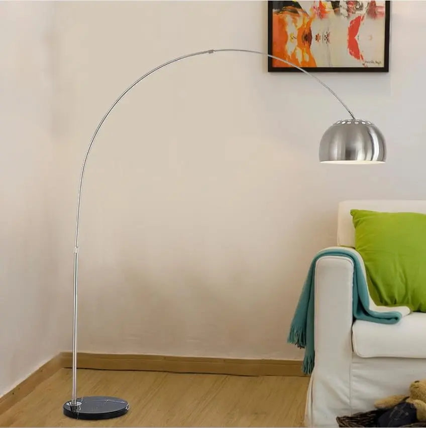 Silver Arch Floor Lamp