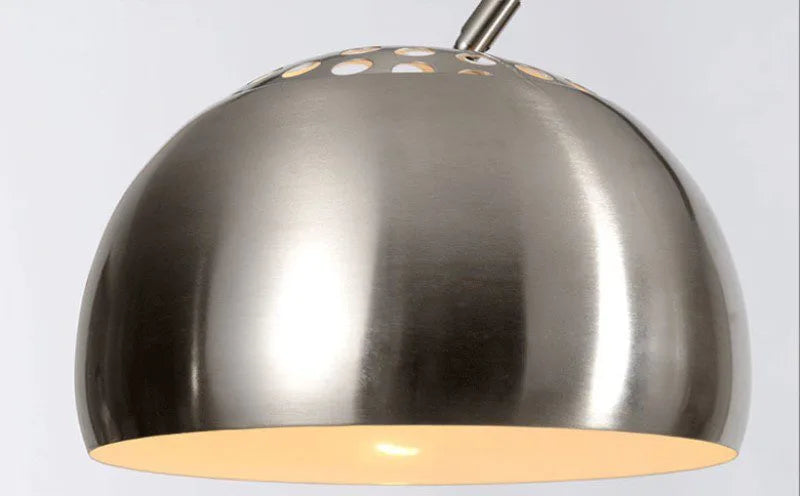 Silver Arch Floor Lamp